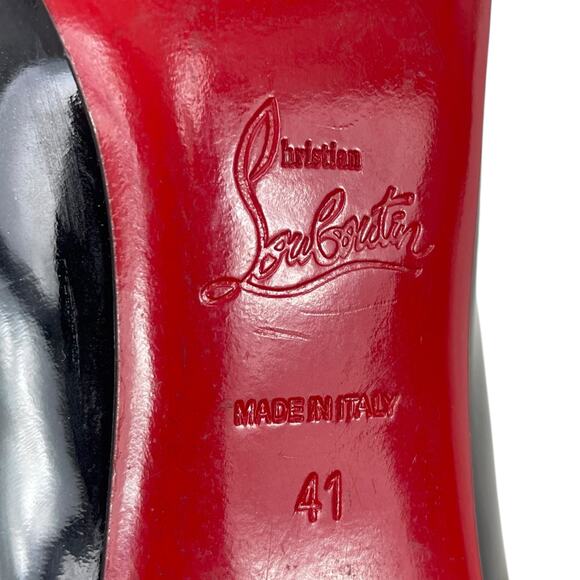 Christian Louboutin So Kate 120mm Patent Leather Pumps Black Size 41 - Picture 11 of 16